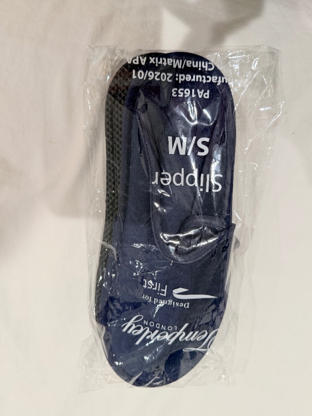 British Airways First Class Temperley Slippers - BNWT - Size S/M